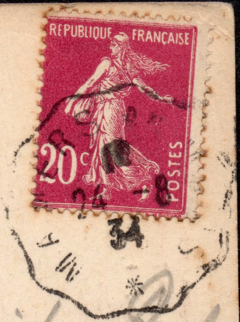Courrier-Convoyeur Mamers au Mans Type III 1934